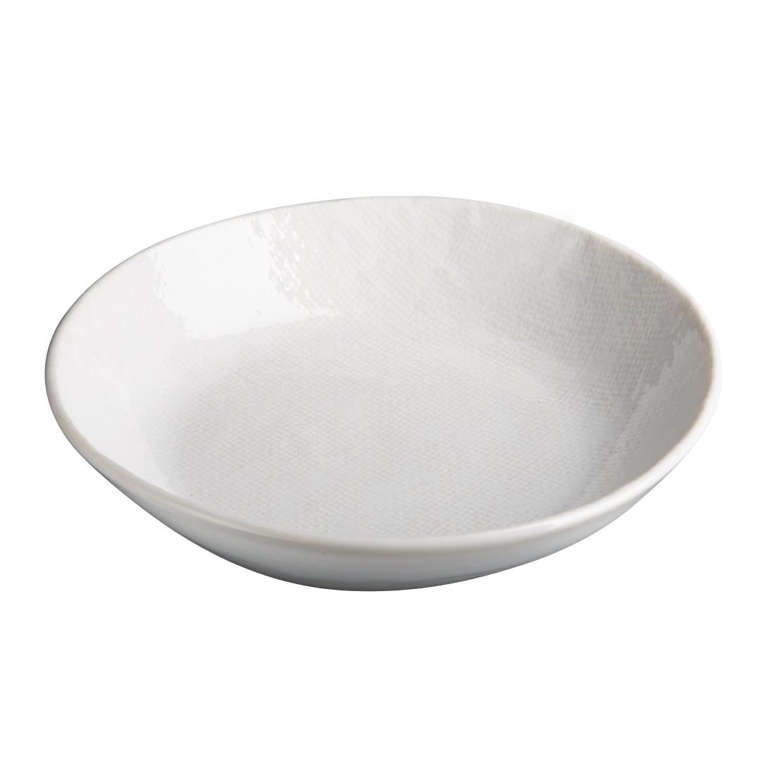 Olympia Denim White Coupe Bowl - 220x46mm 9" (Box 6) • PAS-FU228