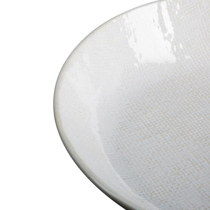 Olympia Denim White Coupe Bowl - 220x46mm 9" (Box 6) • PAS-FU228