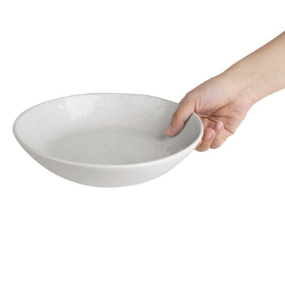 Olympia Denim White Coupe Bowl - 220x46mm 9" (Box 6) • PAS-FU228
