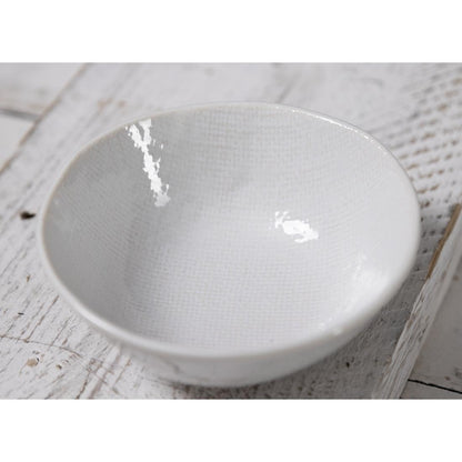 Olympia Denim White Coupe Bowl - 160x60mm 6" (6 Pack) (Dimensions 160(Ø)x59(H)mm) • PAS-FU229