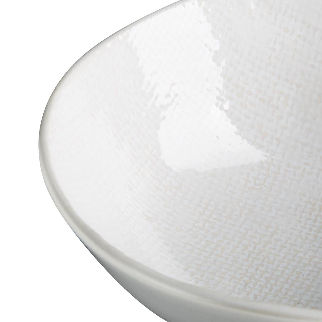 Olympia Denim White Coupe Bowl - 160x60mm 6" (6 Pack) (Dimensions 160(Ø)x59(H)mm) • PAS-FU229