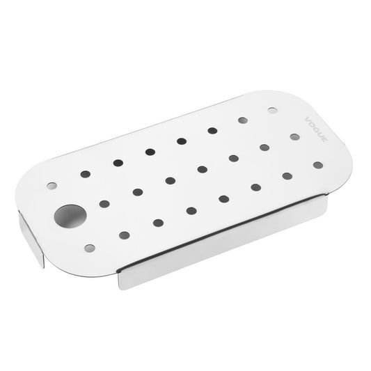 Vogue Stainless Steel GN Drainer Tray for GN 1/4 • PAS-FU269