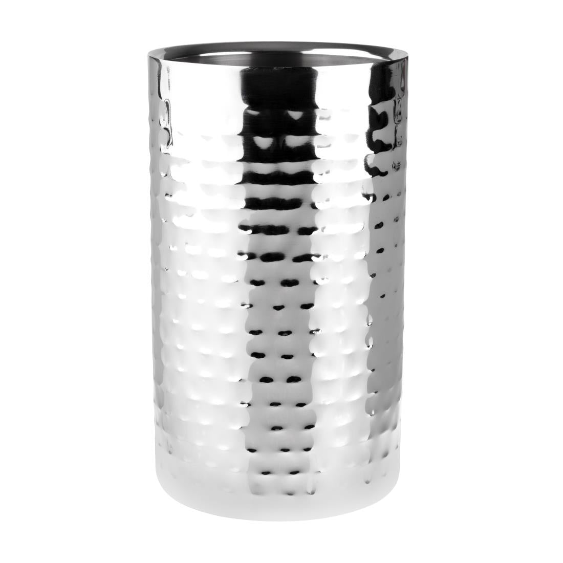 Olympia Hammered Double Wall Wine Cooler (Capacity: 1.5Ltr/50 3/4oz. Size: 116(Ø)x200(H)mm) • PAS-FU284