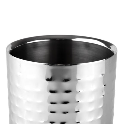 Olympia Hammered Double Wall Wine Cooler (Capacity: 1.5Ltr/50 3/4oz. Size: 116(Ø)x200(H)mm) • PAS-FU284