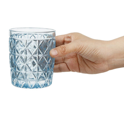 Olympia Havana Tumbler Blue - 300ml 82x100mm (Box 6) • PAS-FU425