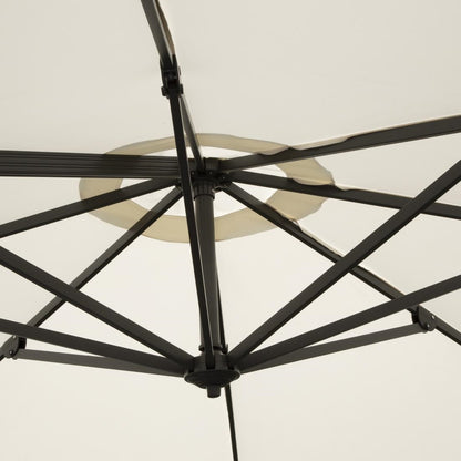 Bolero Venice Heavy Duty Umbrella Cream 3.5m • PAS-FU507