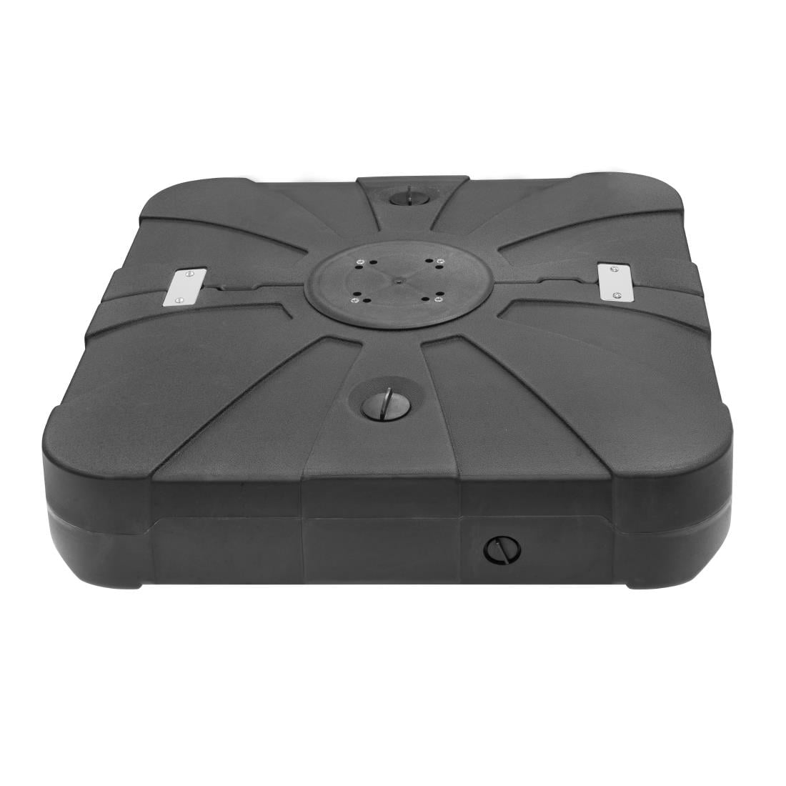 Bolero Heavy Duty Water Fill Parasol Base - 100kg (filled) (850(L)x200(W)mm) • PAS-FU509