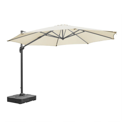 Bolero Heavy Duty Water Fill Parasol Base - 100kg (filled) (850(L)x200(W)mm) • PAS-FU509