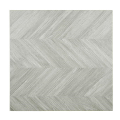 Bolero Pre-Drilled Table Top Chevron Design 700mm (48(H)x700(W)x700(D)mm) • PAS-FU512