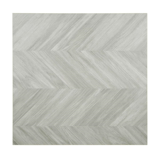Bolero Pre-Drilled Table Top Chevron Design 700mm (48(H)x700(W)x700(D)mm) • PAS-FU512