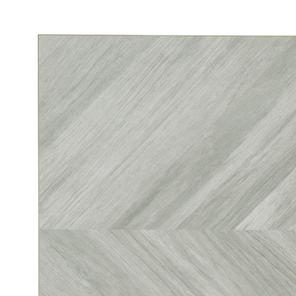 Bolero Pre-Drilled Table Top Chevron Design 700mm (48(H)x700(W)x700(D)mm) • PAS-FU512