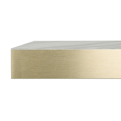 Bolero Pre-Drilled Table Top Chevron Design 700mm (48(H)x700(W)x700(D)mm) • PAS-FU512