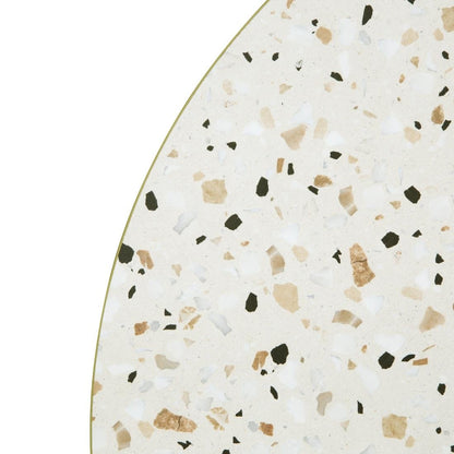 Bolero Terrazzo Style Round Table Top 600mm • PAS-FU518