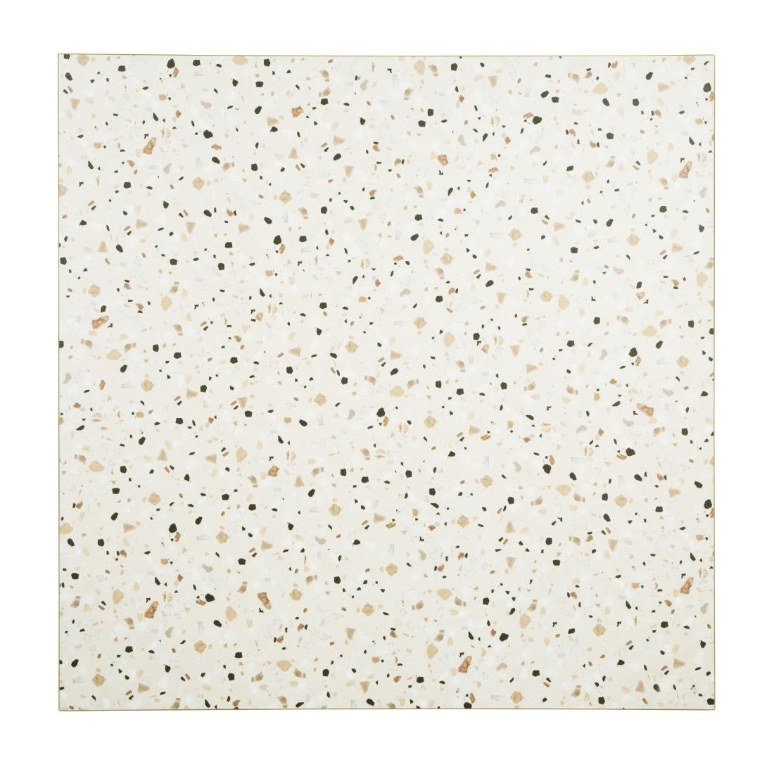 Bolero Terrazzo Style Square Table Top 700x700mm • PAS-FU519