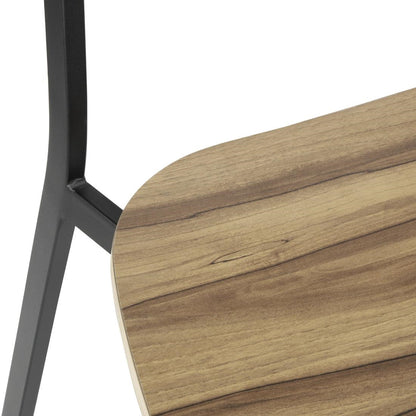 Bolero Beaufort Wooden Interior Dining Chairs (2 Pack) (820(H)x560(W)x510(D)mm / 32.2x22x20" | Pack Quantity: 2) • PAS-FU524