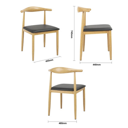 Bolero Camden Padded Interior Chairs (2 Pack) (Pack Quantity: 2) • PAS-FU529