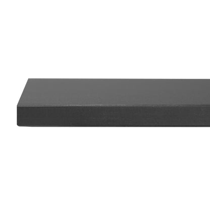 Bolero Matte Black Square Outdoor Table Top 700mm • PAS-FU530