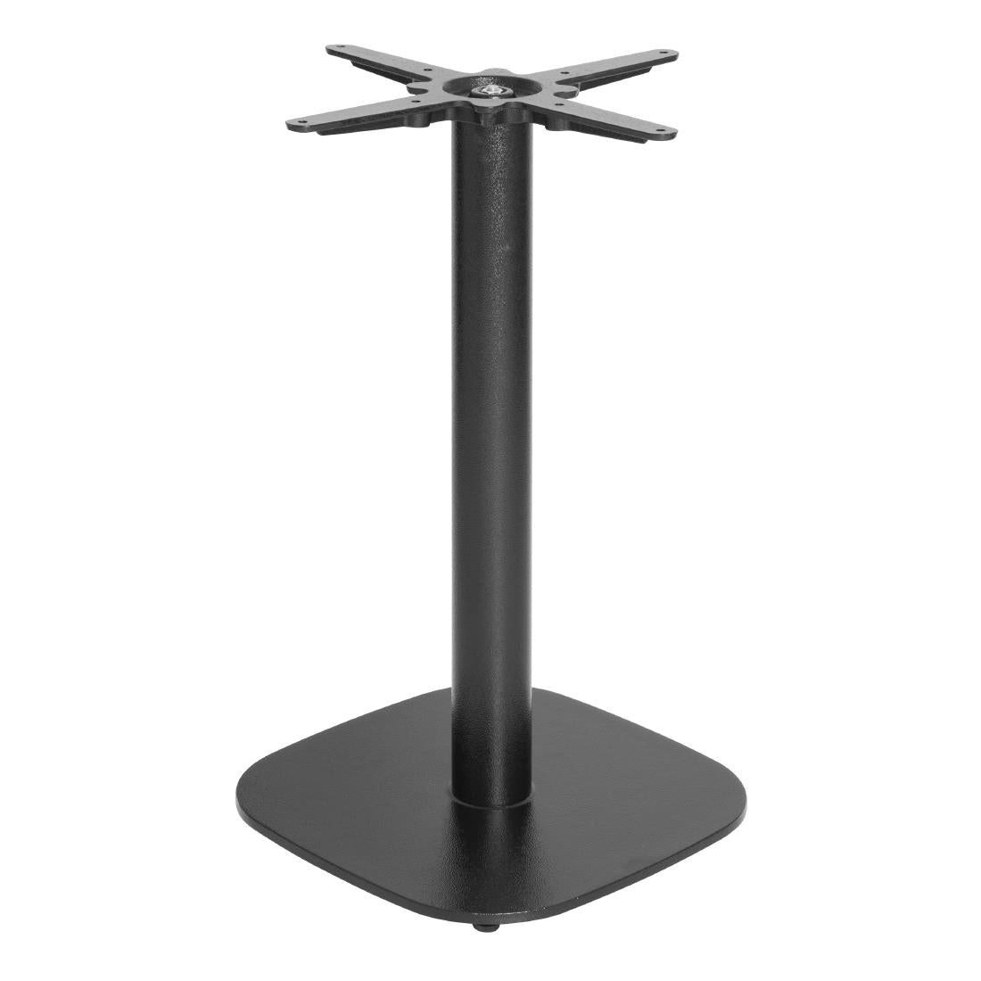 Bolero Black Cast Iron Table Base 720x420mm (720(H)x420(Ø)mm) • PAS-FU546