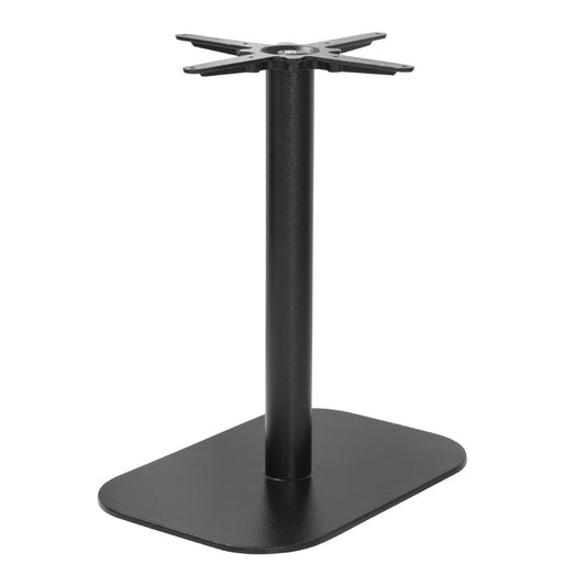 Bolero Black Cast Iron Table Base 720x420x600mm (720(H)x600(L)x420(W)mm) • PAS-FU548