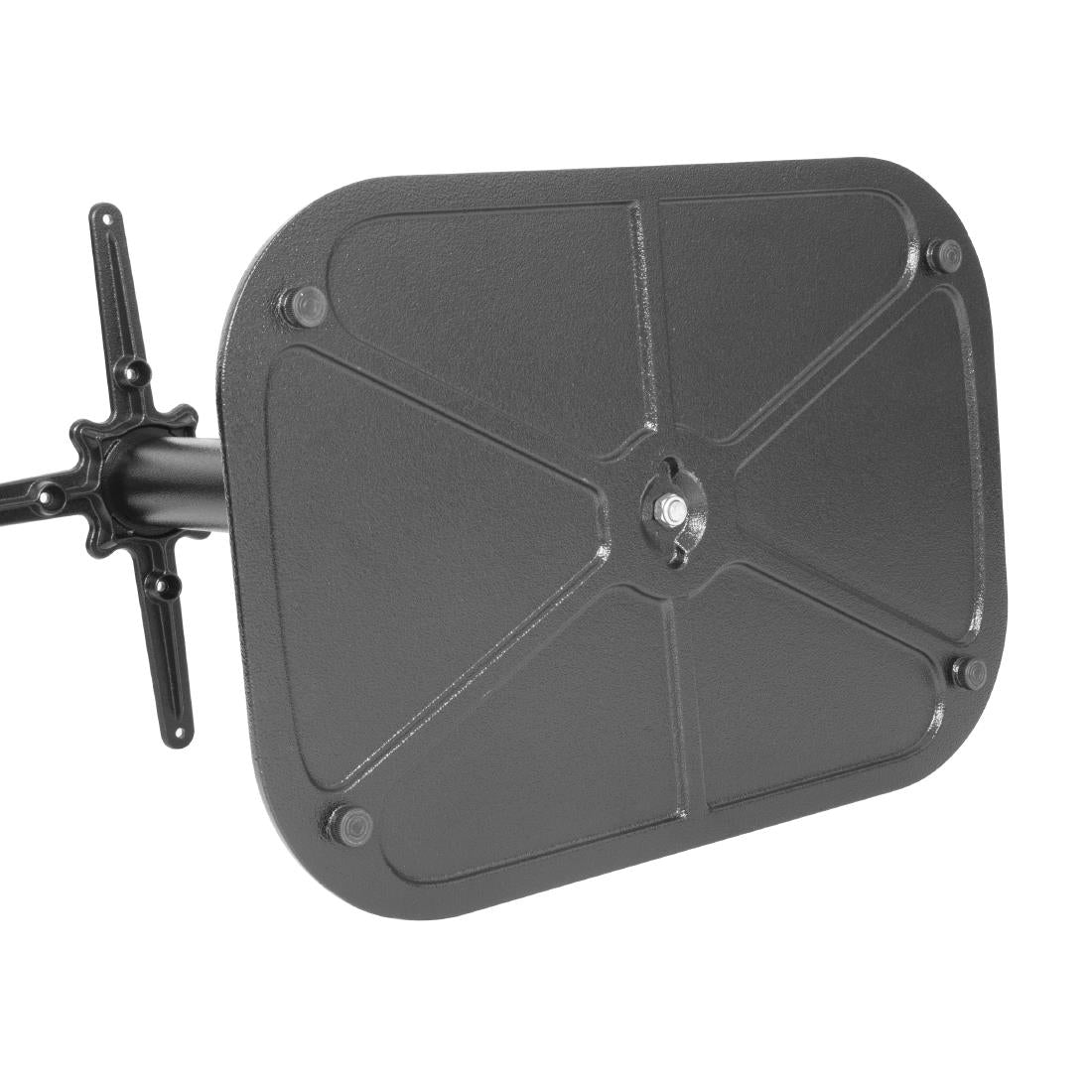 Bolero Black Cast Iron Table Base 720x420x600mm (720(H)x600(L)x420(W)mm) • PAS-FU548