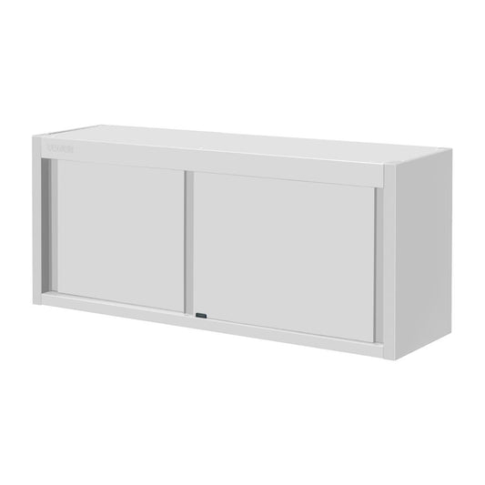 Vogue Wall Cupboard Stainless Steel - 650x1500x400mm (650(H)x1500(W)x400(D)mm | Material: Stainless Steel) • PAS-FU582