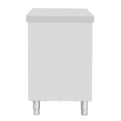 Vogue Standing Floor Cupboard Stainless Steel - 900x1200x600mm (900x1200x600mm) • PAS-FU585