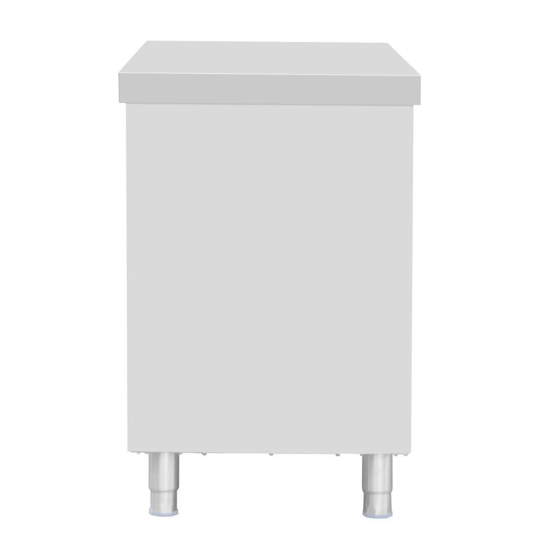 Vogue Standing Floor Cupboard Stainless Steel - 900x1800x600mm (900(H)x1800(W)x600(D)mm | Material: Stainless Steel) • PAS-FU587