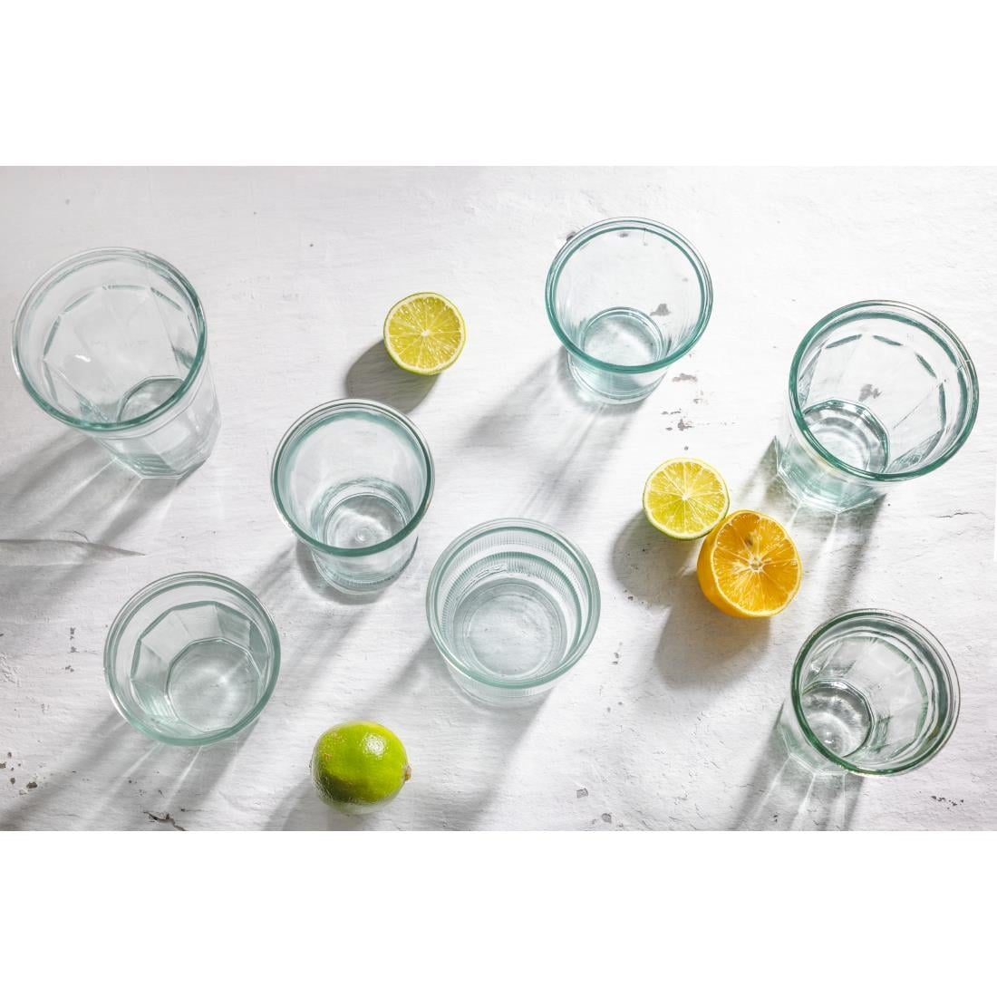 Olympia Recycled Glass Orleans Tumblers 220ml (6 Pack) (220ml | Pack Quantity: 6) • PAS-FU593