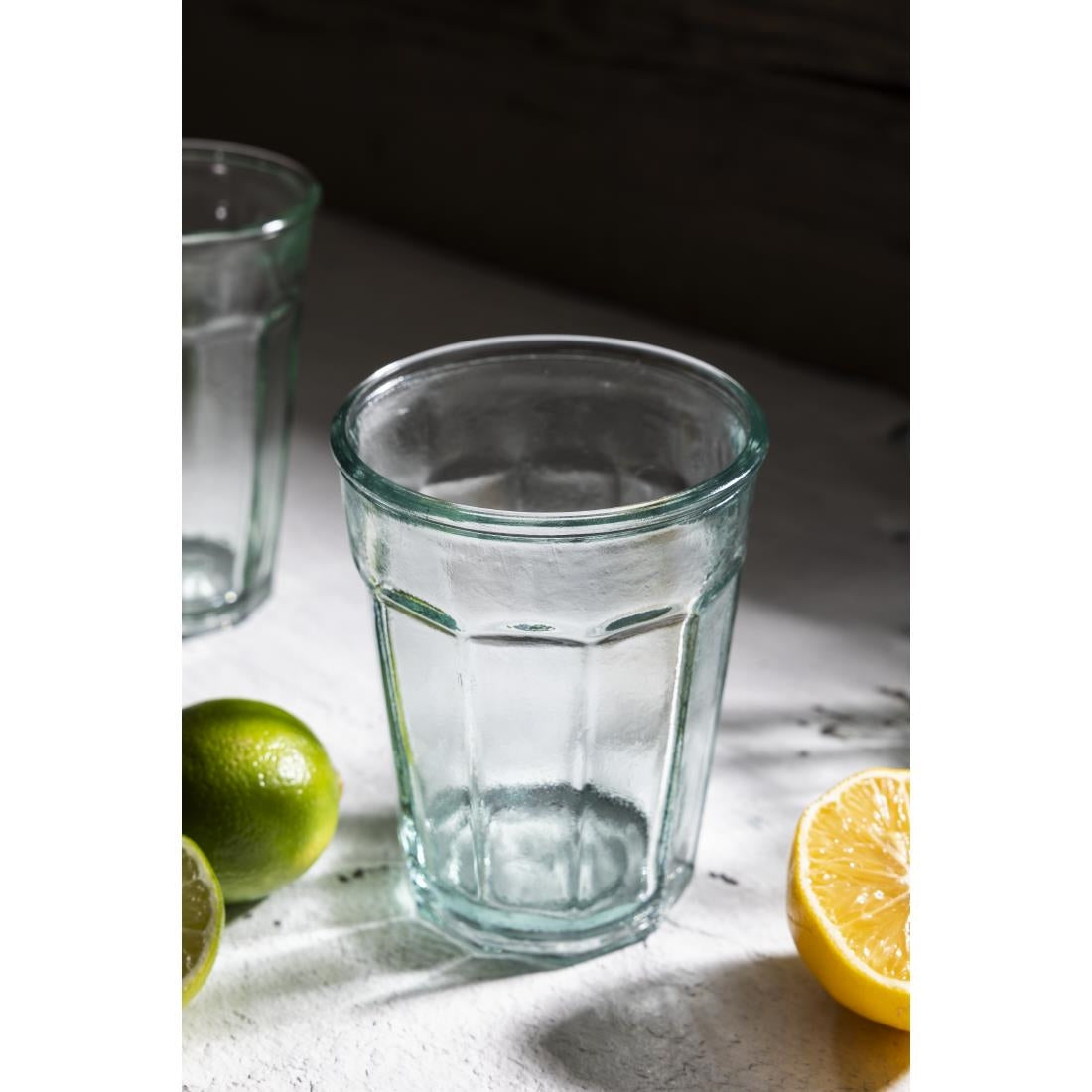Olympia Recycled Glass Orleans Tumblers 400ml (6 Pack) • PAS-FU592