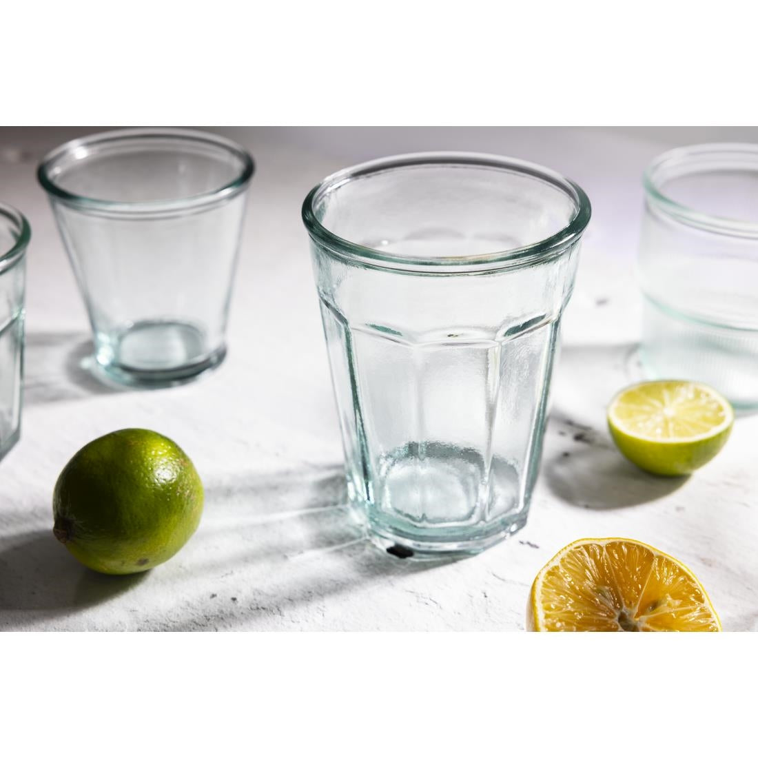 Olympia Recycled Glass Orleans Tumblers 400ml (6 Pack) • PAS-FU592