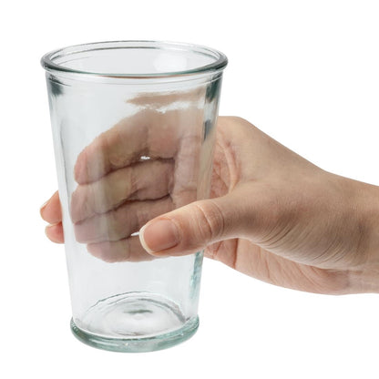 Olympia Recycled Glass Conical Tumblers 300ml (6 Pack) • PAS-FU595
