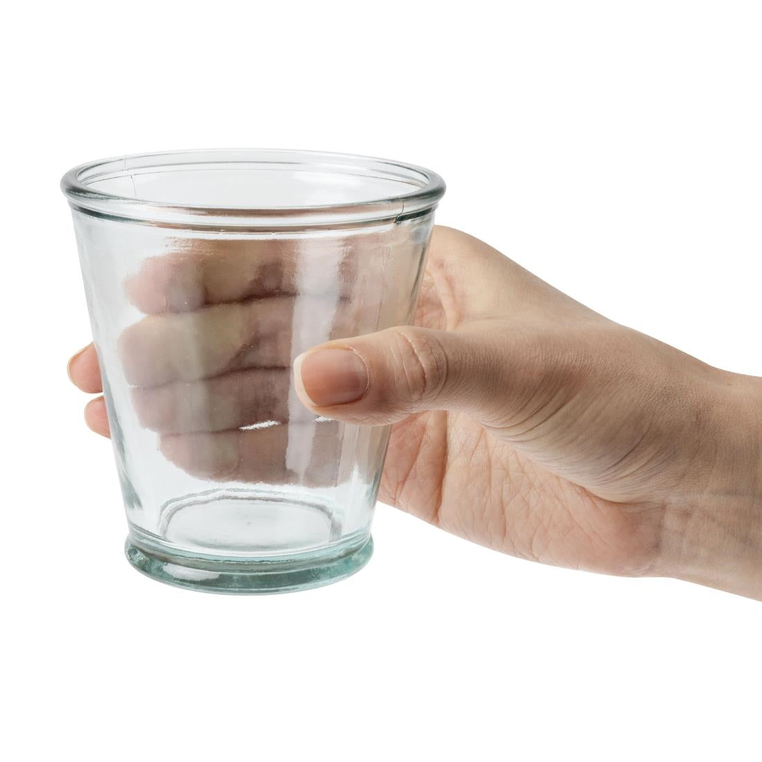 Olympia Recycled Glass Conical Tumblers 220ml (6 Pack) • PAS-FU596