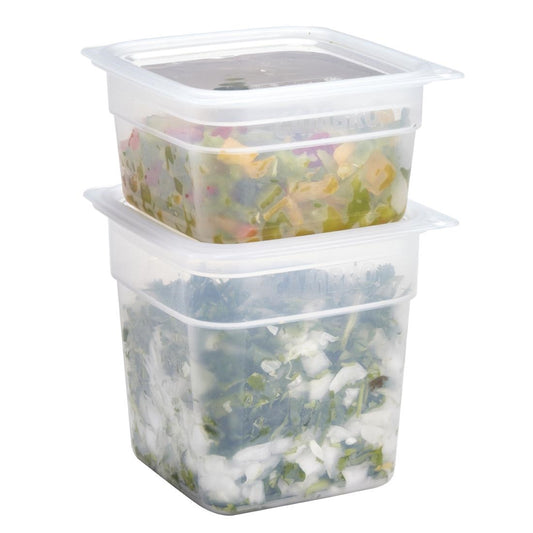 Cambro FreshPro Food Containers with Lid (2 x 0.95L and 2 x 0.47Ltr Pack) • PAS-FU680