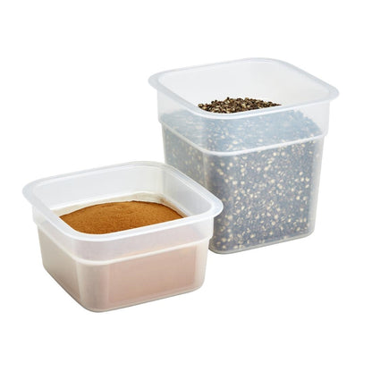 Cambro FreshPro Food Containers with Lid (2 x 0.95L and 2 x 0.47Ltr Pack) • PAS-FU680