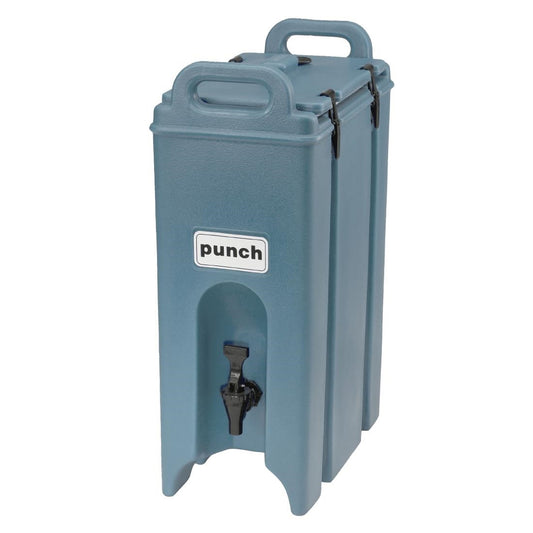 Cambro 500LCD Camtainer Insulated Beverage Dispenser Slate Blue 17.9Ltr • PAS-FU691