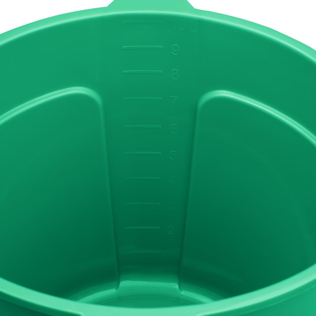 Jantex Green Graduated Bucket with Pouring Lip 10Ltr • PAS-FU833