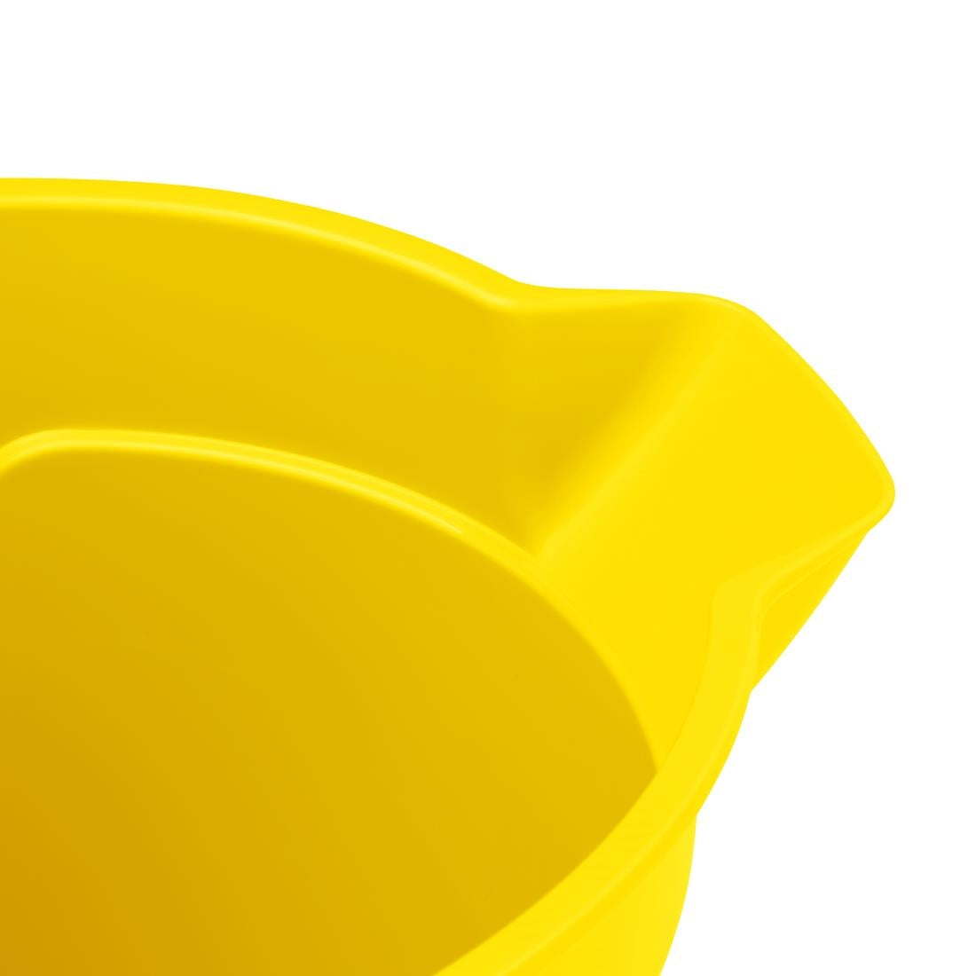 Jantex Yellow Graduated Bucket with Pouring Lip 10Ltr • PAS-FU834