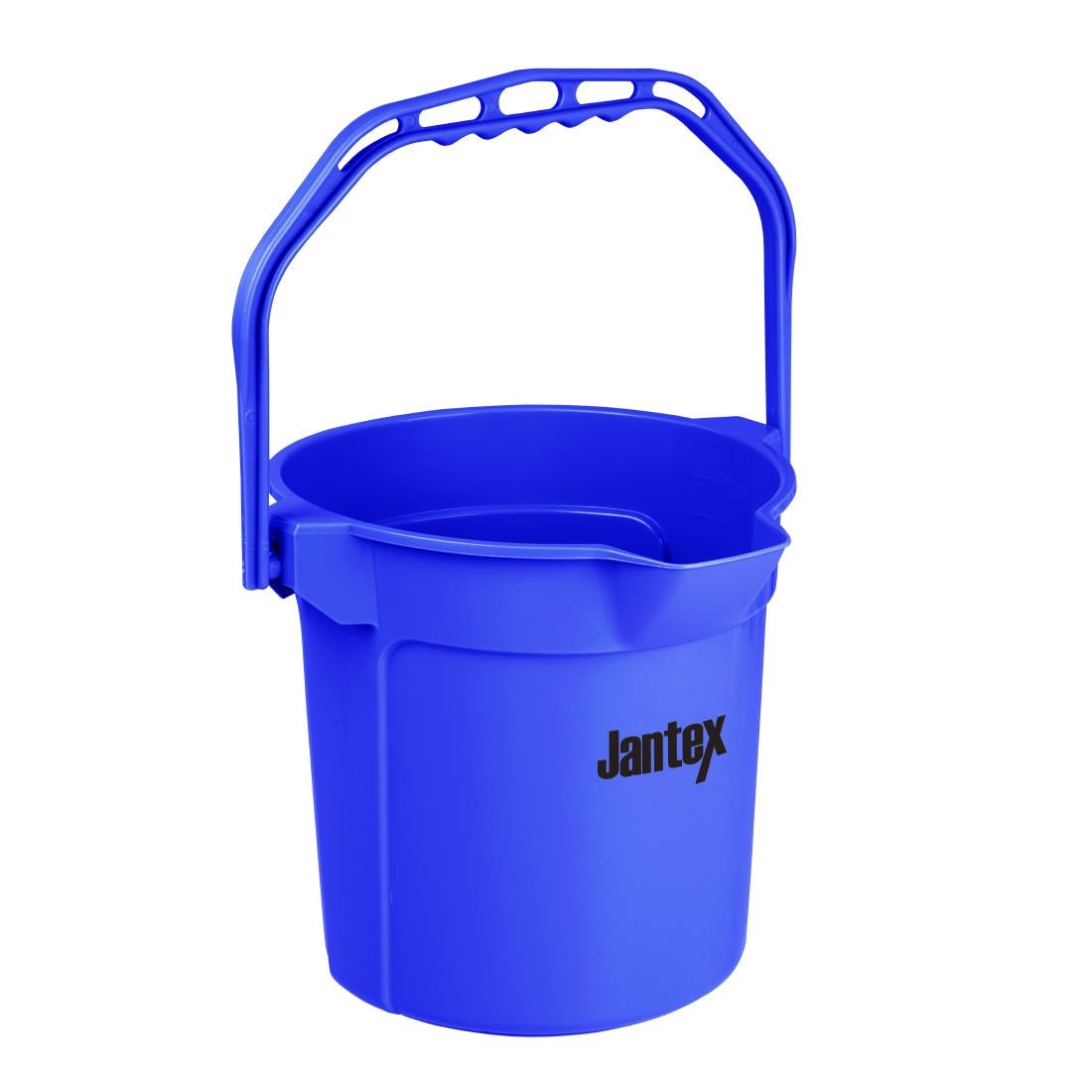 Jantex Blue Graduated Bucket with Pouring Lip 10Ltr • PAS-FU835