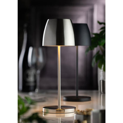 Utopia Montserrat LED Cordless Table Lamp Black - 100 x 300mm • PAS-JE486