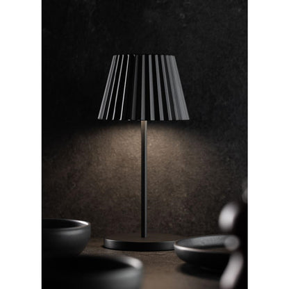 Utopia Dominica LED Cordless Table Lamp Black - 110 x 260mm • PAS-JE491