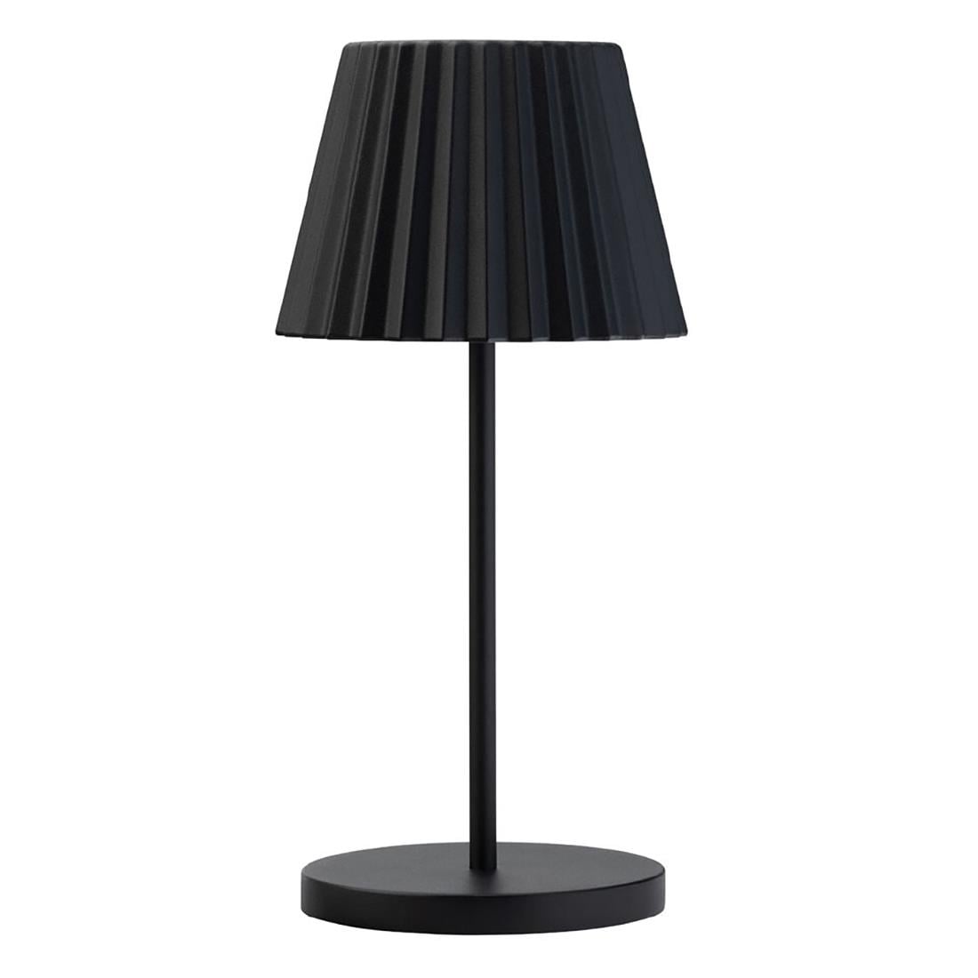 Utopia Dominica LED Cordless Table Lamp Black - 110 x 260mm • PAS-JE491