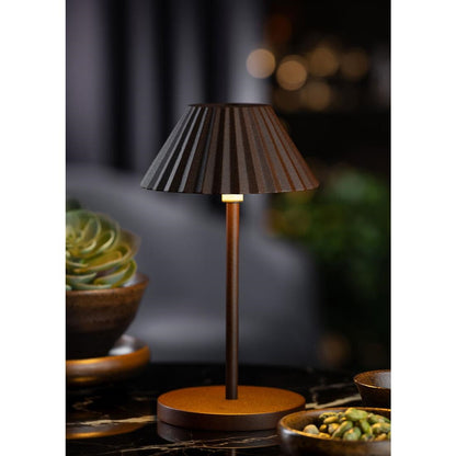 Utopia Aruba LED Cordless Table Lamp Cocoa - 110 x 230mm • PAS-JE496