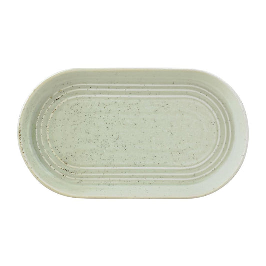 Tablekraft Urban Loft Oval Platters Pistachio 240mm (4 Pack) • PAS-FW006