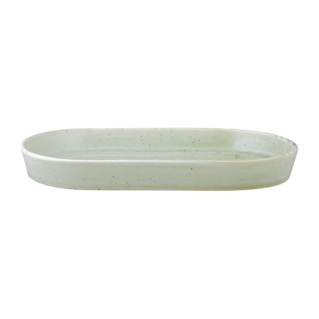 Tablekraft Urban Loft Oval Platters Pistachio 240mm (4 Pack) • PAS-FW006