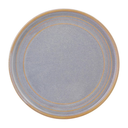 Tablekraft Urban Loft Round Plates Azure Blue 225mm (4 Pack) (Pack of 4) • PAS-FW014