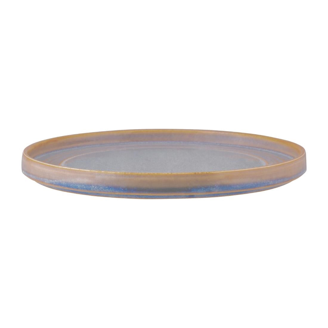 Tablekraft Urban Loft Round Plates Azure Blue 225mm (4 Pack) (Pack of 4) • PAS-FW014