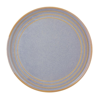 Tablekraft Urban Loft Round Plates Azure Blue 275mm (3 Pack) • PAS-FW015