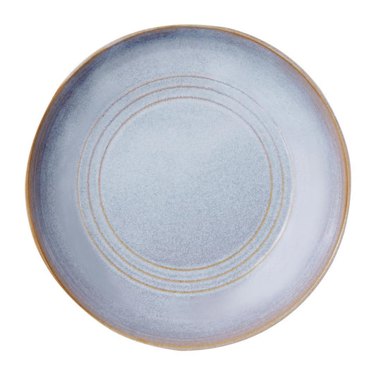 Tablekraft Urban Loft Round Serving Bowls Azure Blue 270mm (8 Pack) • PAS-FW024