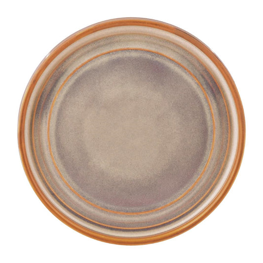 Tablekraft Urban Loft Round Plates Auburn 185mm (6 Pack) • PAS-FW025
