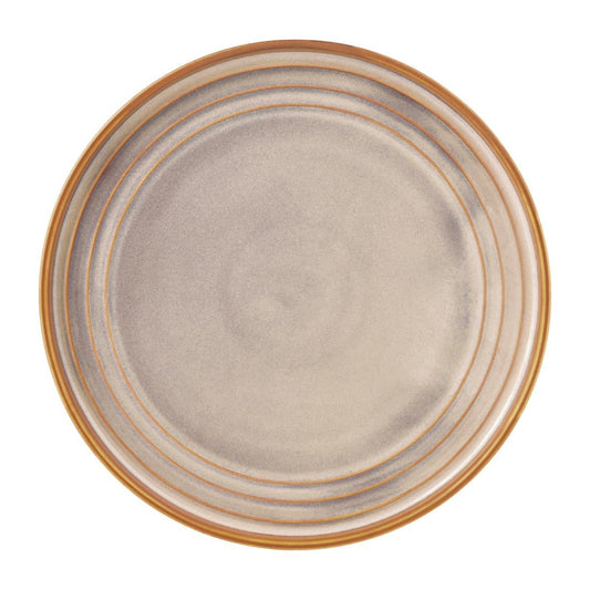 Tablekraft Urban Loft Round Plates Auburn 275mm (3 Pack) • PAS-FW027